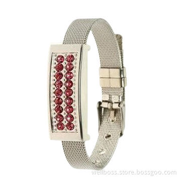 Promotional Jewelry Bracelet USB Flash Drive, 1GB-32GB, Colorful Gift, USB Flash Factory Price